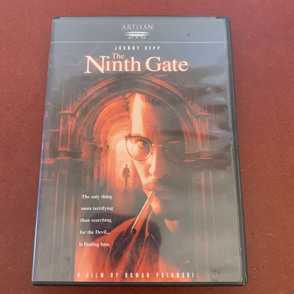 The Ninth‎ Gate (DVD, 2000) Scary Thriller Perfect For Halloween